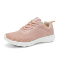 Wholesale Trend Design Fly Knit Breathable Lightweight Comfortable Cushion Sports Shoes Fashion Sneakers for Women